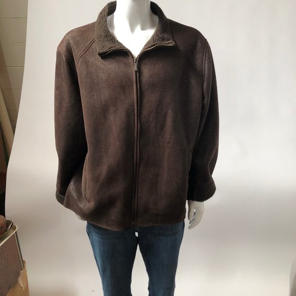 Calvin Klein Mens Sherpa Jacket - Size XL